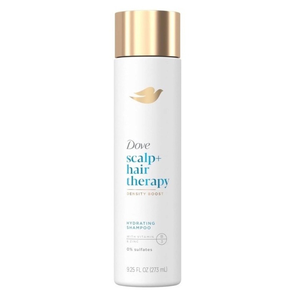 Dove Density Boost Hydrating Shampoo Scalp + Hair Therapy for Gentle Cleansing,